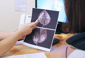 유방암 검진 및 협력 의료기관 연계 가능